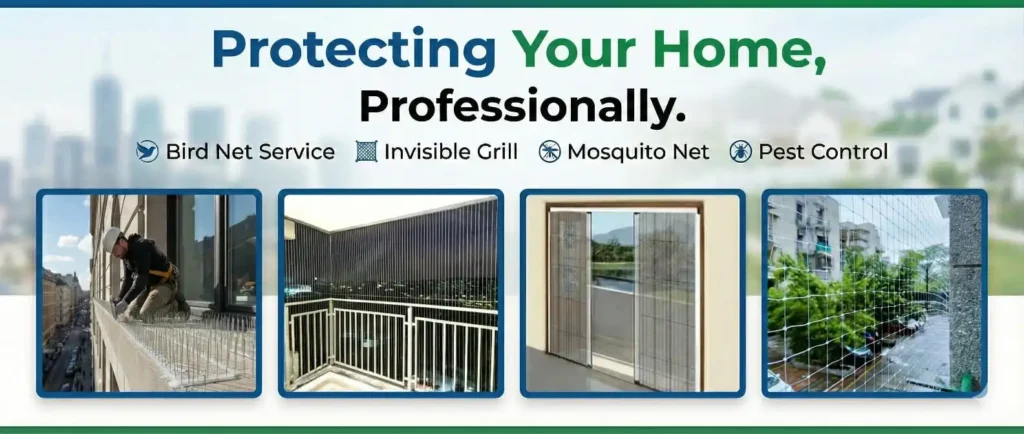 Best Bird Net Service in Ahmedabad